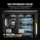 Corsair iCUE AR120 Digital RGB 120mm PWM Fan (Black) (Single Pack)