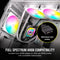 Corsair iCUE AR120 Digital RGB 120mm PWM Fan (White) (Triple Pack)