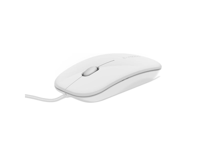 E-Yooso V-3000 Wired Optical Mouse (White)