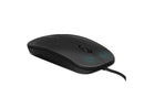 E-Yooso V-3000 Wired Optical Mouse (Black)