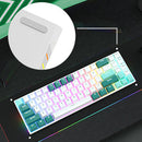 Royal Kludge RK71 Tri-Mode RGB 71 Keys Hot Swappable Mechanical Keyboard Camp Green