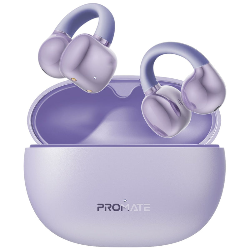 Promate AirClip AudioFit Open Ear Clip on TWS Earbuds with IntelliTouch | DataBlitz