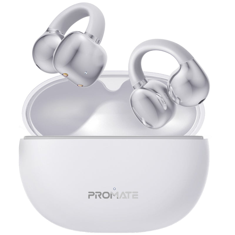 Promate AirClip AudioFit Open Ear Clip on TWS Earbuds with IntelliTouch | DataBlitz