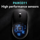 Ajazz AJ159P MC Tri-Mode Gaming Mouse (Black, White)