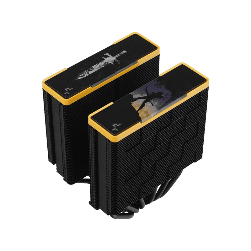 Deepcool AK620 Zero Dark Zoria High Performance Dual Tower CPU Cooler (Black) (R-AK620-BKNPMN-E)