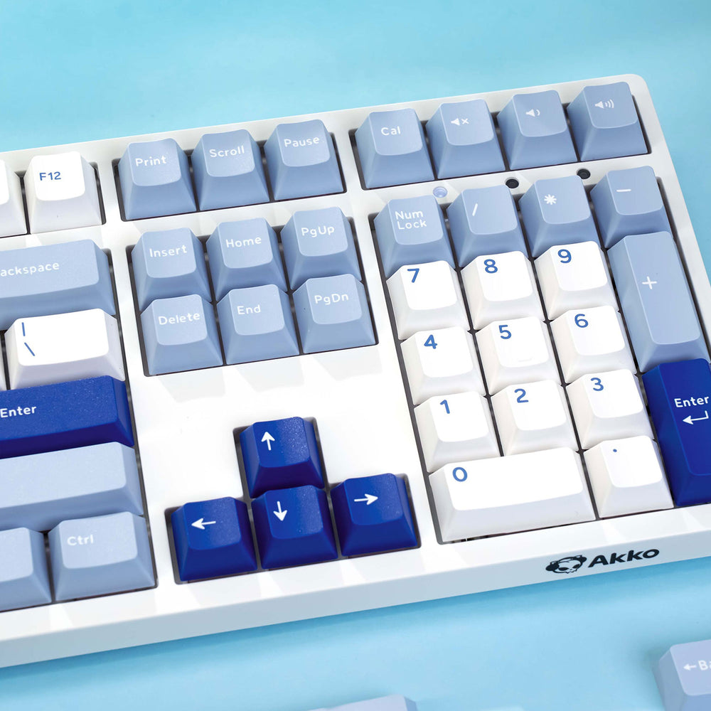 Akko Glacier 3108 V3 Wired Mechanical Keyboard (Akko Frost Pink)