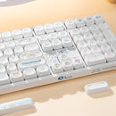 Akko Cinnamoroll 3108 V3 Wired Mechanical Keyboard (Akko Frost Pink Switch)