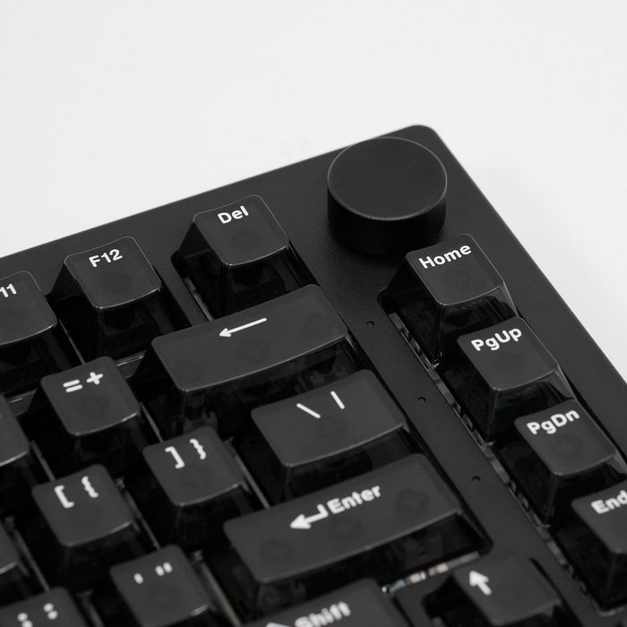 Akko 5075 V3 Wired ARGB Hot-Swappable Magnetic Keyboard (Gradient Hybrid Black Transparent) 