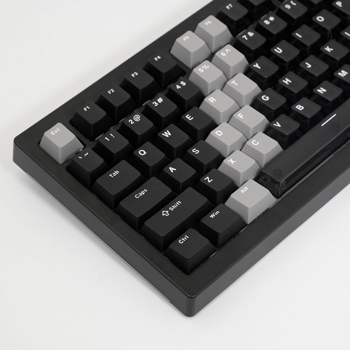 Akko 5075 V3 Wired ARGB Hot-Swappable Magnetic Keyboard (Gradient Hybrid Black Transparent) 