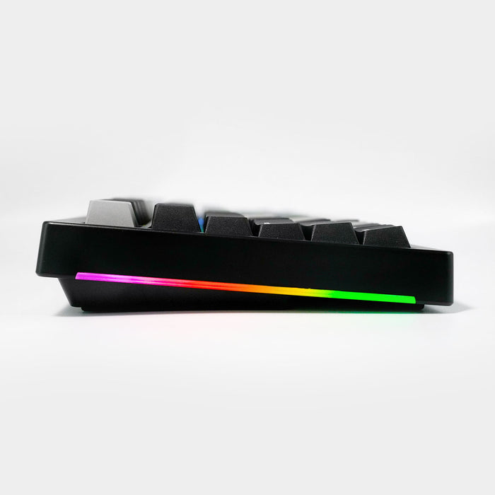 Akko 5075 V3 Wired ARGB Hot-Swappable Magnetic Keyboard (Gradient Hybrid Black Transparent) 