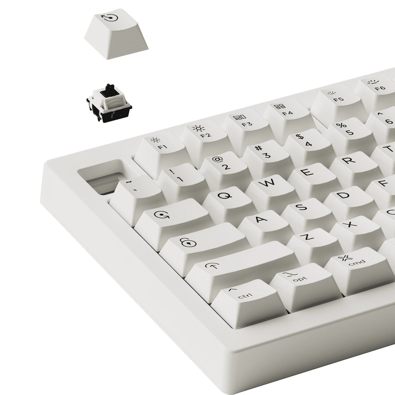 Akko 5075B Plus Air Multi-Mode South-facing RGB Backlight Hot-Swappable Mechanical Keyboard 