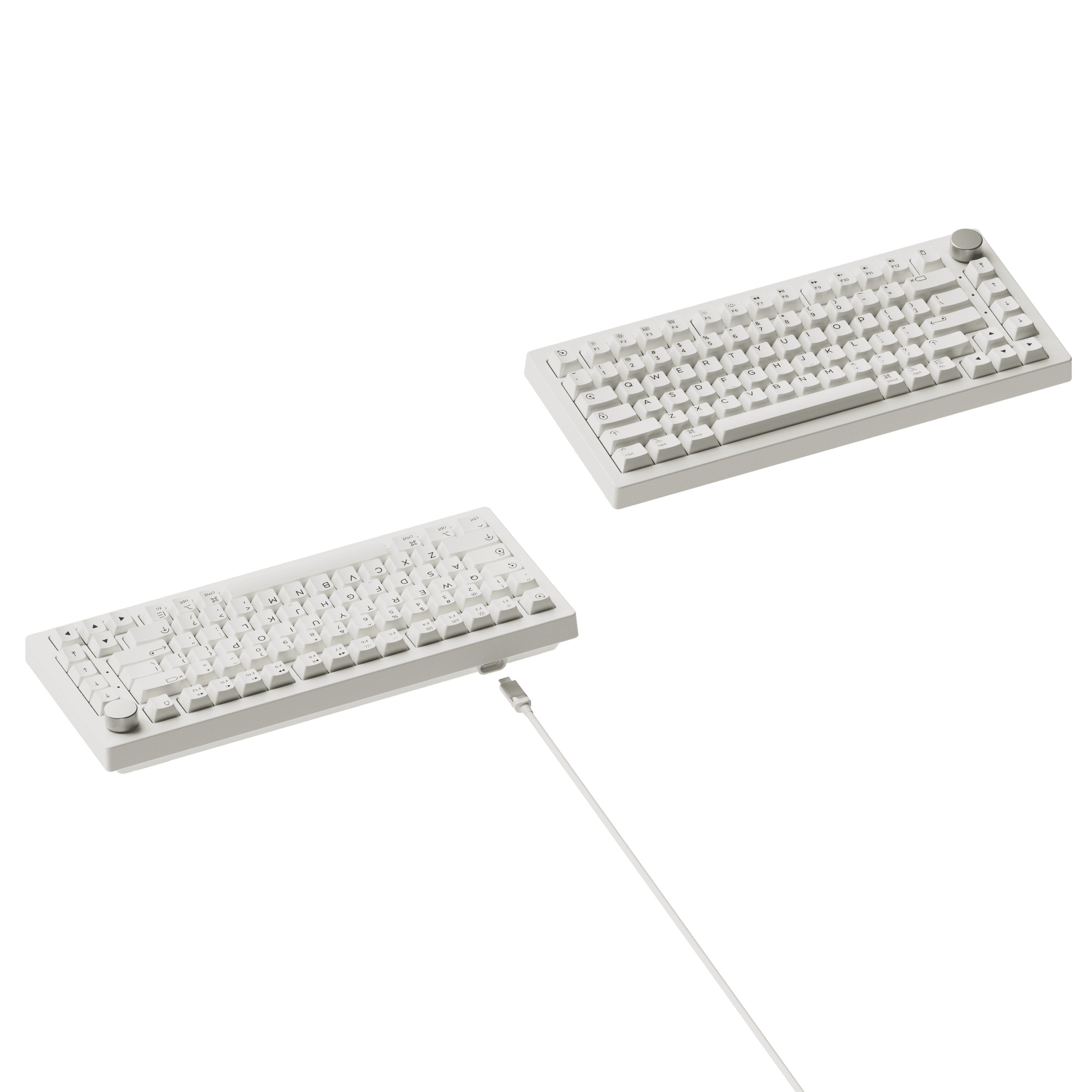 Akko 5075B Plus Air Multi-Mode South-facing RGB Backlight Hot-Swappable Mechanical Keyboard 