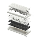 Akko 5075B Plus Air Multi-Mode South-facing RGB Backlight Hot-Swappable Mechanical Keyboard 