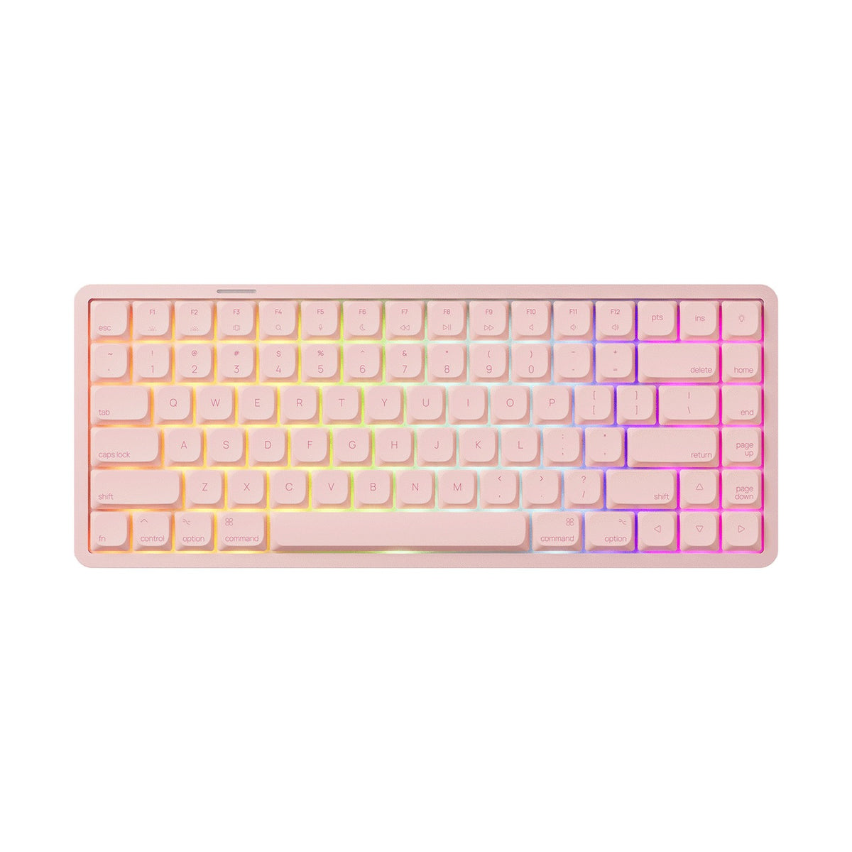 Akko Air 01 Low Profile Multi-Mode RGB Hot-Swappable Mechanical Keyboard (Pink)