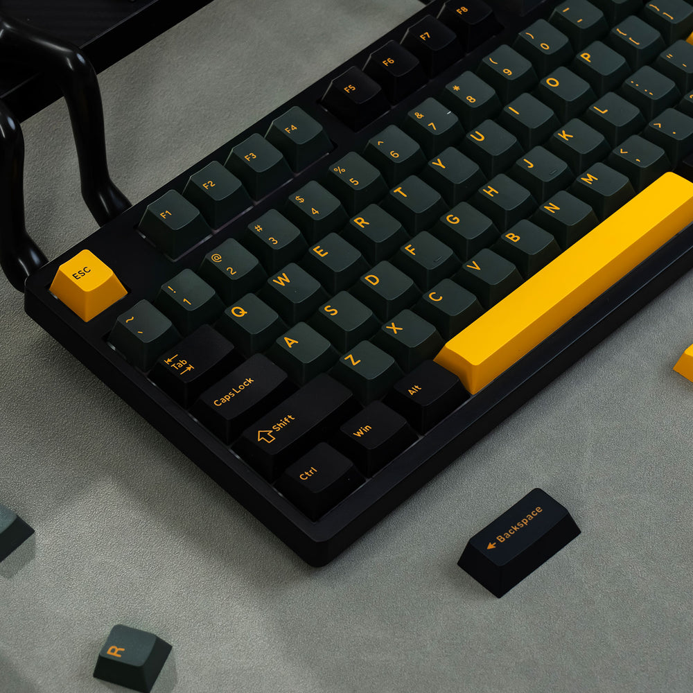Akko Black & Gold 3108 V3 Wired Mechanical Keyboard
