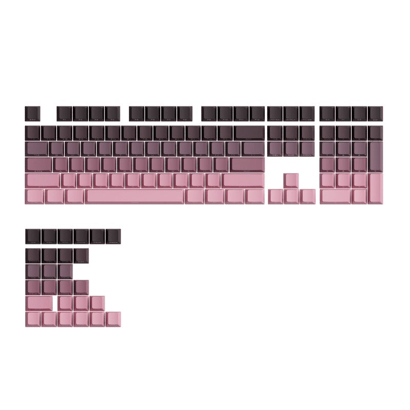 Akko Black & Pink Gradient Keycap Set Cherry Profile 135 Keys
