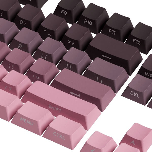 Akko Black & Pink Gradient Keycap Set Cherry Profile 135 Keys