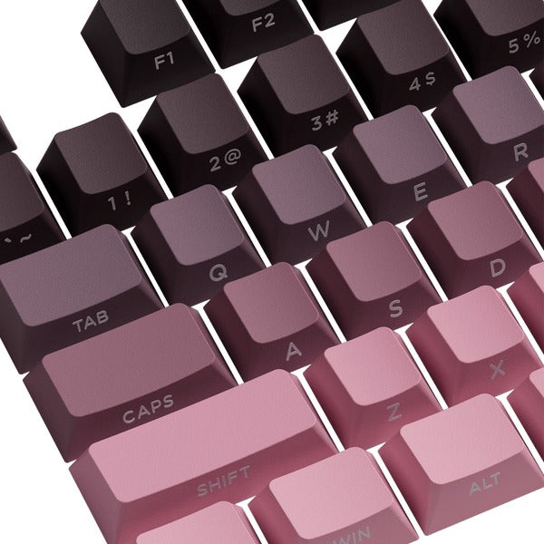 Akko Black & Pink Gradient Keycap Set Cherry Profile 135 Keys