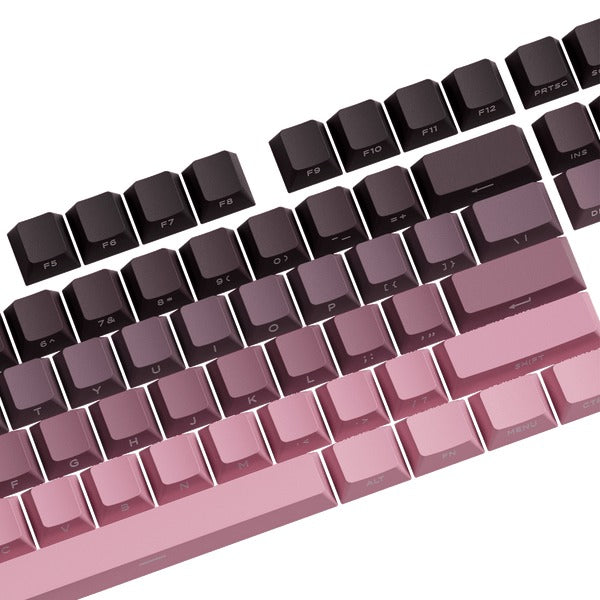 Akko Black & Pink Gradient Keycap Set Cherry Profile 135 Keys