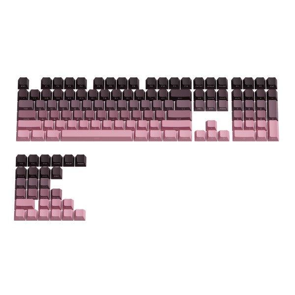Akko Black & Pink Gradient Keycap Set Cherry Profile 135 Keys