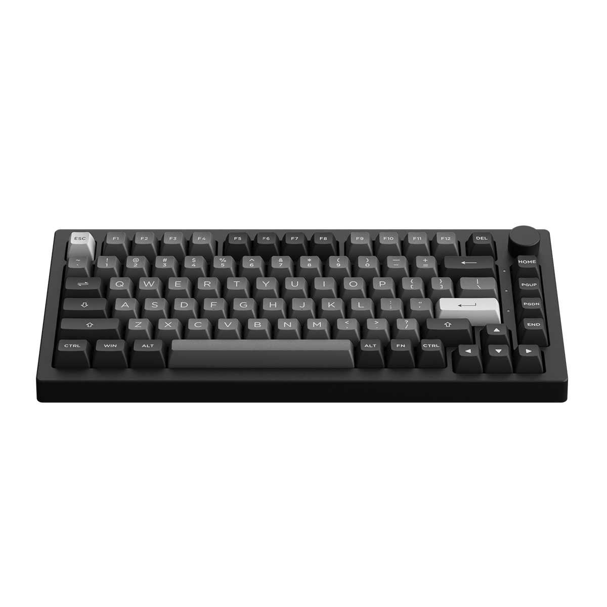 Akko Black & Silver 5075B Plus Multi-Modes RGB Hot-Swappable Mechanical Keyboard