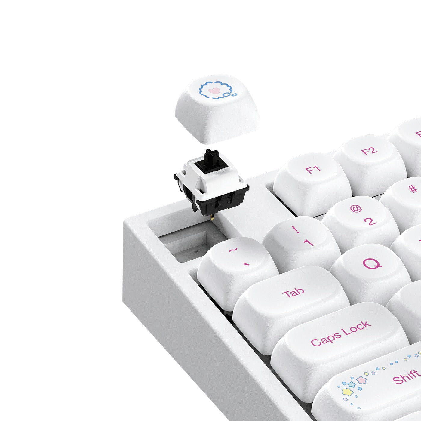 Akko Cinnamoroll 5087 V5 Multi-Mode RGB Hot-Swappable Mechanical Keyboard (Akko V3 Piano Pro Switch)