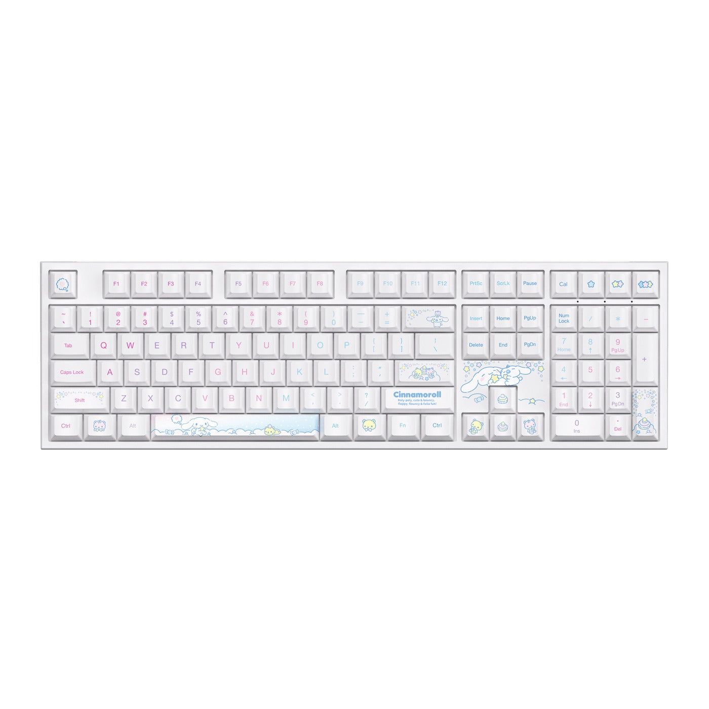 Akko Cinnamoroll 5108 V5 Multi-Mode RGB Hot-Swappable Mechanical Keyboard
