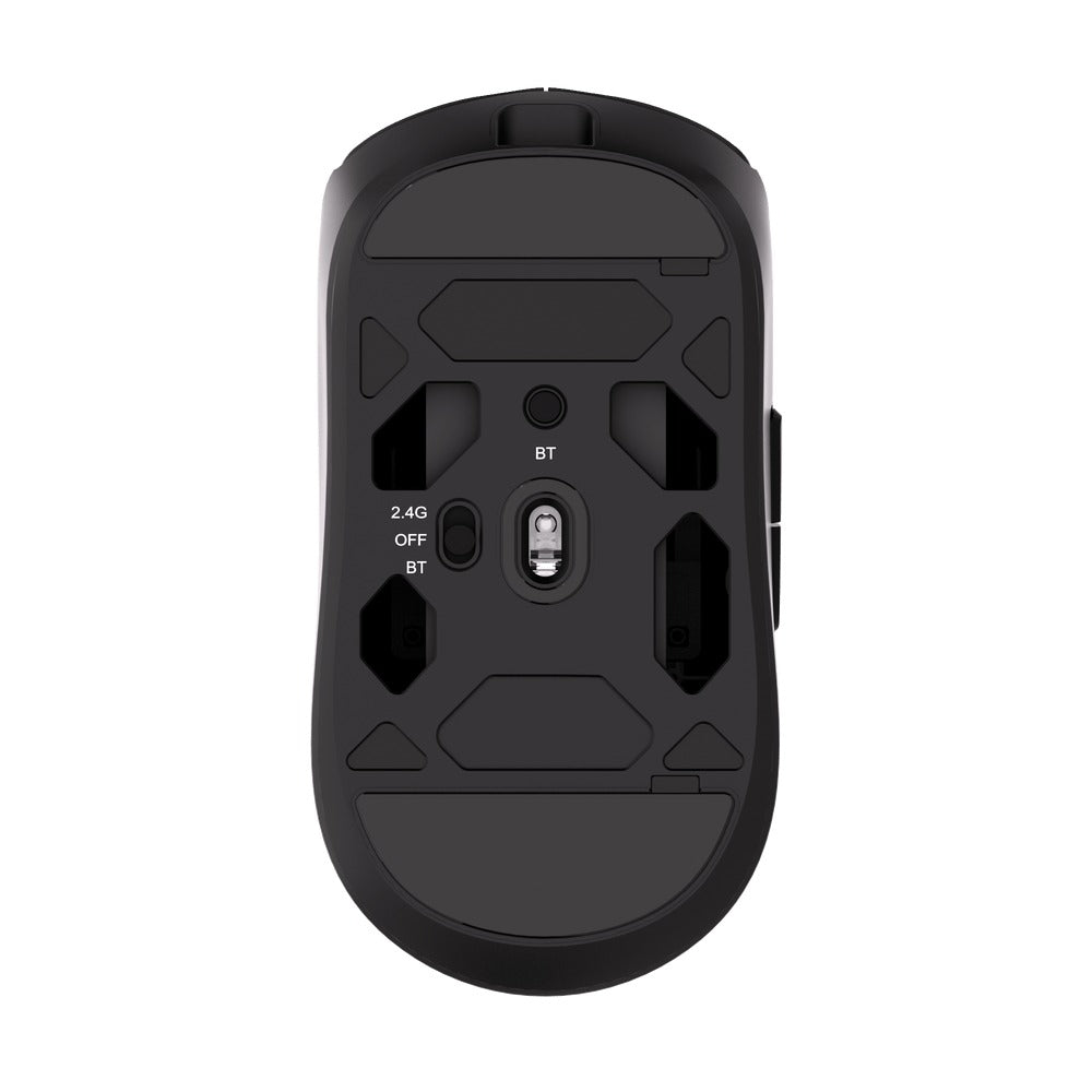 Akko Dash V9 Ultra Multi-Mode Gaming Mouse (Black, White)