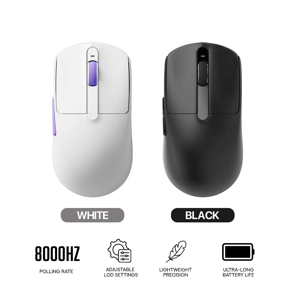 Akko Dash V9 Ultra Multi-Mode Gaming Mouse | DataBlitz