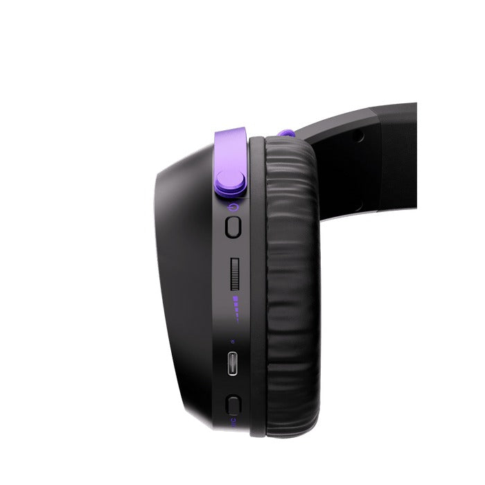 Akko GH300 Tri-Mode Gaming Headset with Microphone (Black, White)