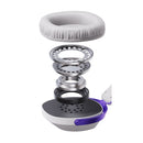 Akko GH300 Tri-Mode Gaming Headset with Microphone (Black, White)