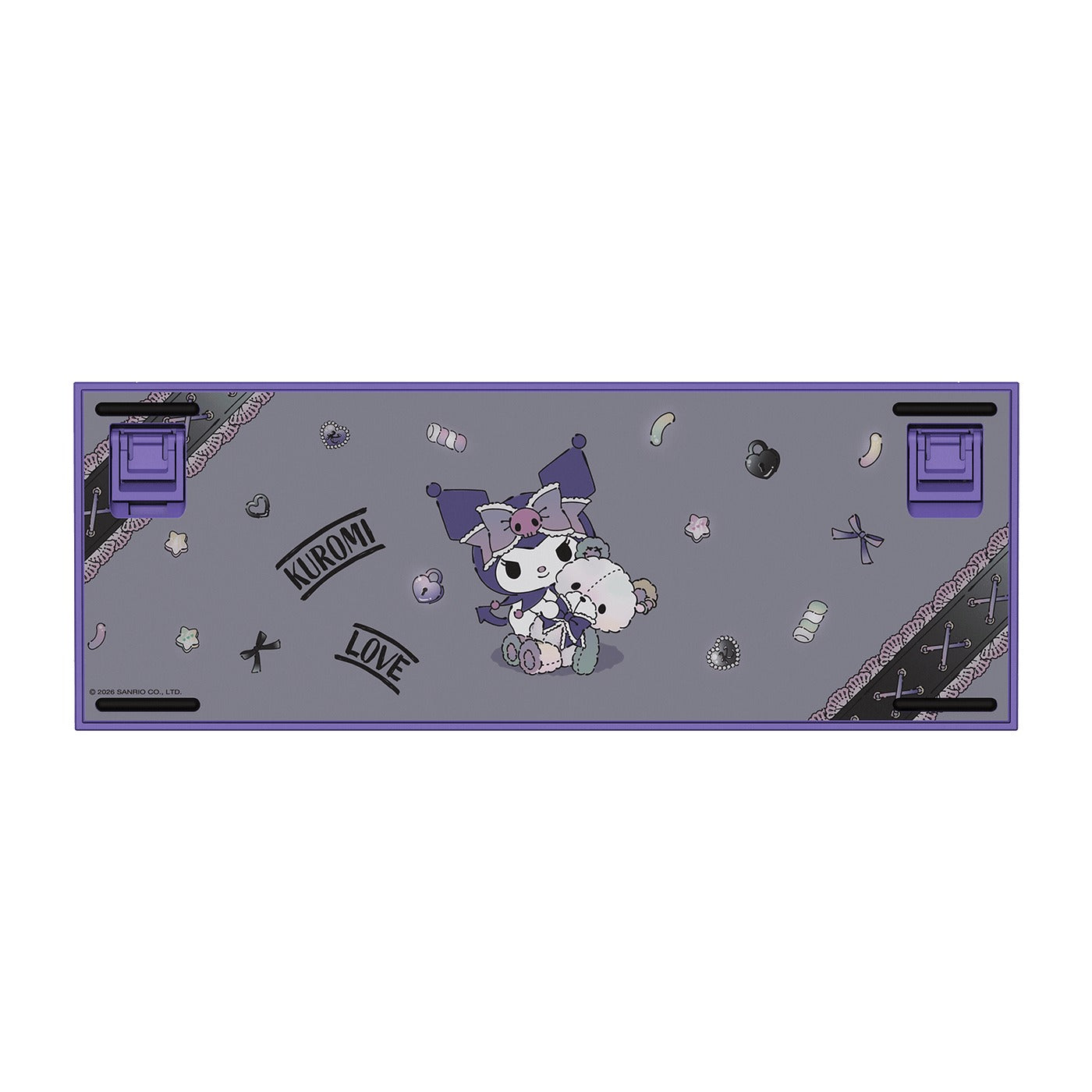 Akko Kuromi 5087 V5 Multi-Mode RGB Hot-Swappable Mechanical Keyboard (Akko V3 Piano Pro Switch)
