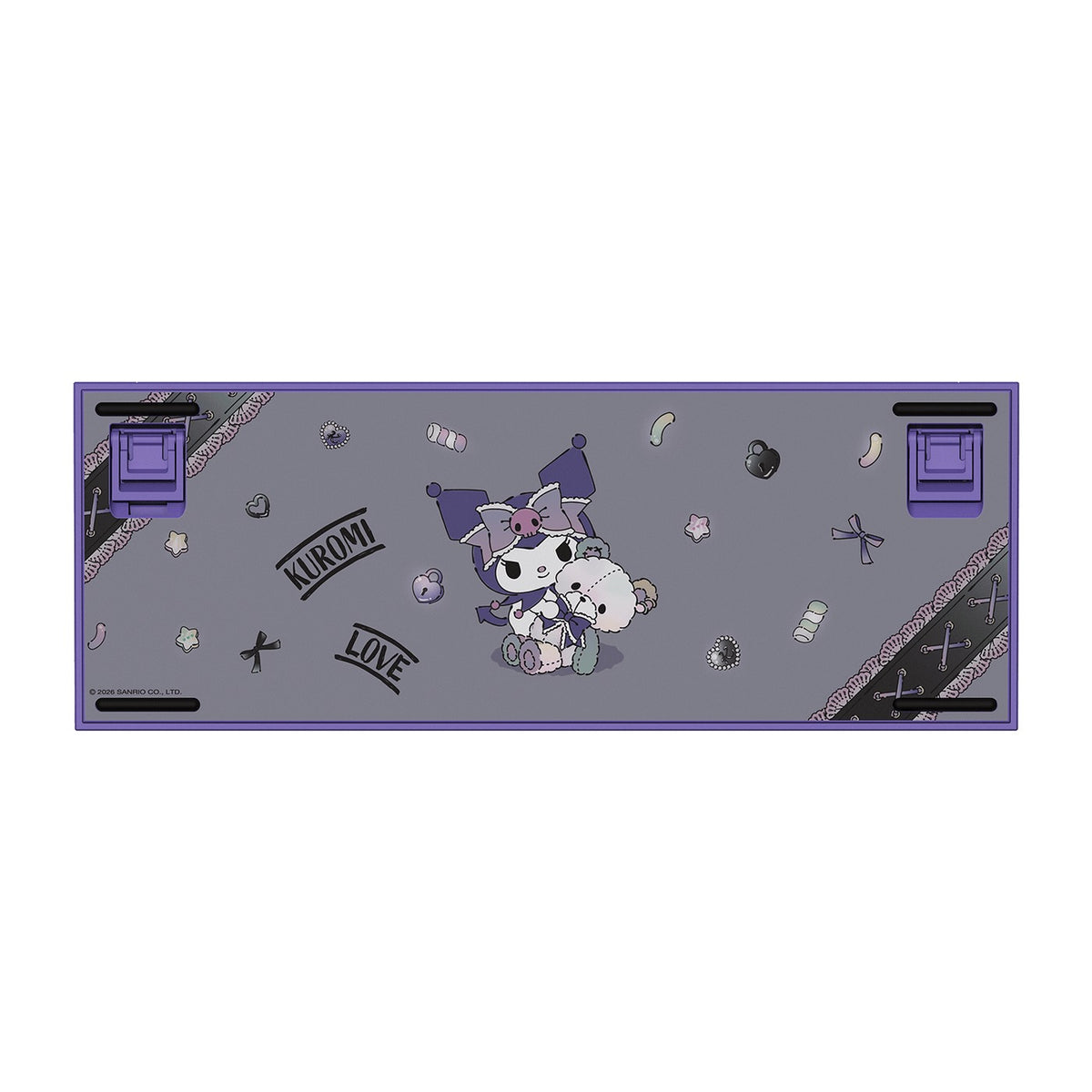 Akko Kuromi 5087 V5 Multi-Mode RGB Hot-Swappable Mechanical Keyboard (Akko V3 Piano Pro Switch)