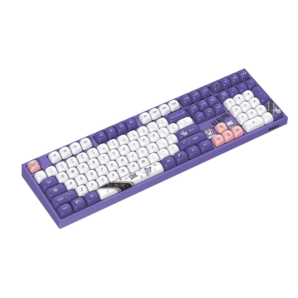 Akko Kuromi 5108 V5 Multi-Mode RGB Hot-Swappable Mechanical Keyboard (Akko V3 Piano Pro)