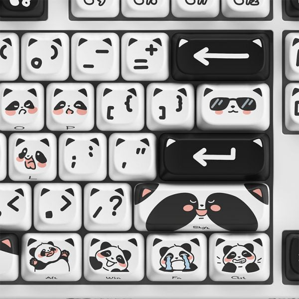 Akko Panda Mao Keycap Set 142 Keys