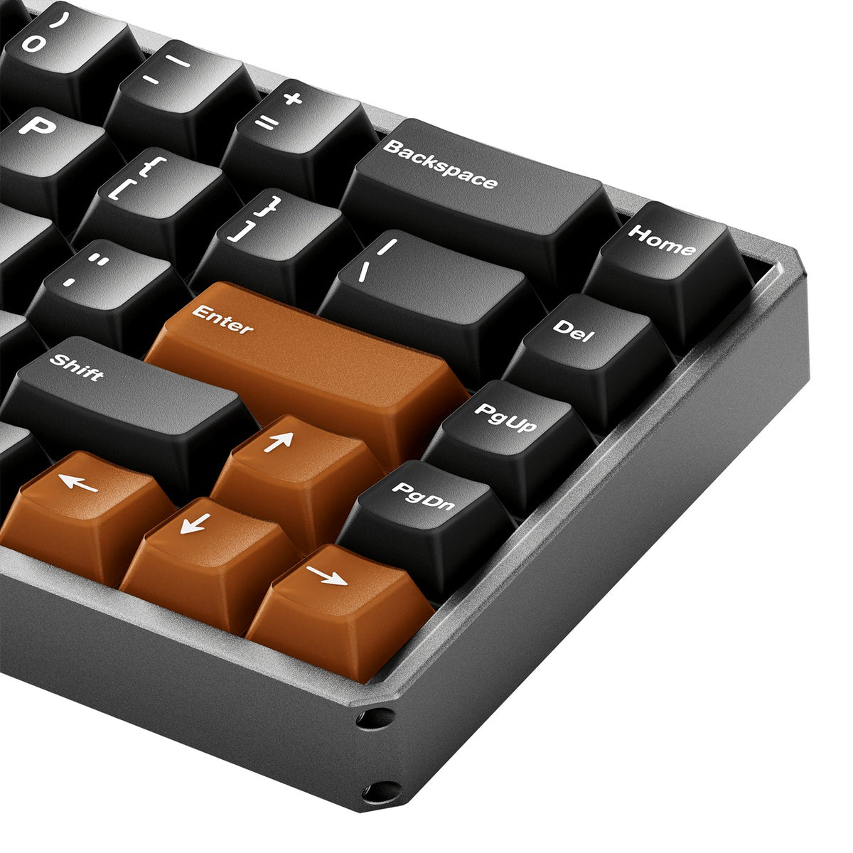 Akko MOD68 HE Aluminum Case Wireless ARGB Magnetic Keyboard (Misty Black & Brown)