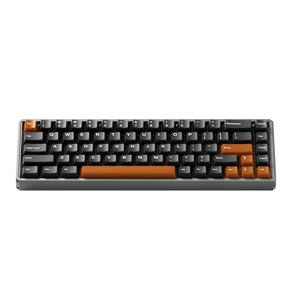 Akko MOD68 HE Aluminum Case Wireless ARGB Magnetic Keyboard (Misty Black & Brown)