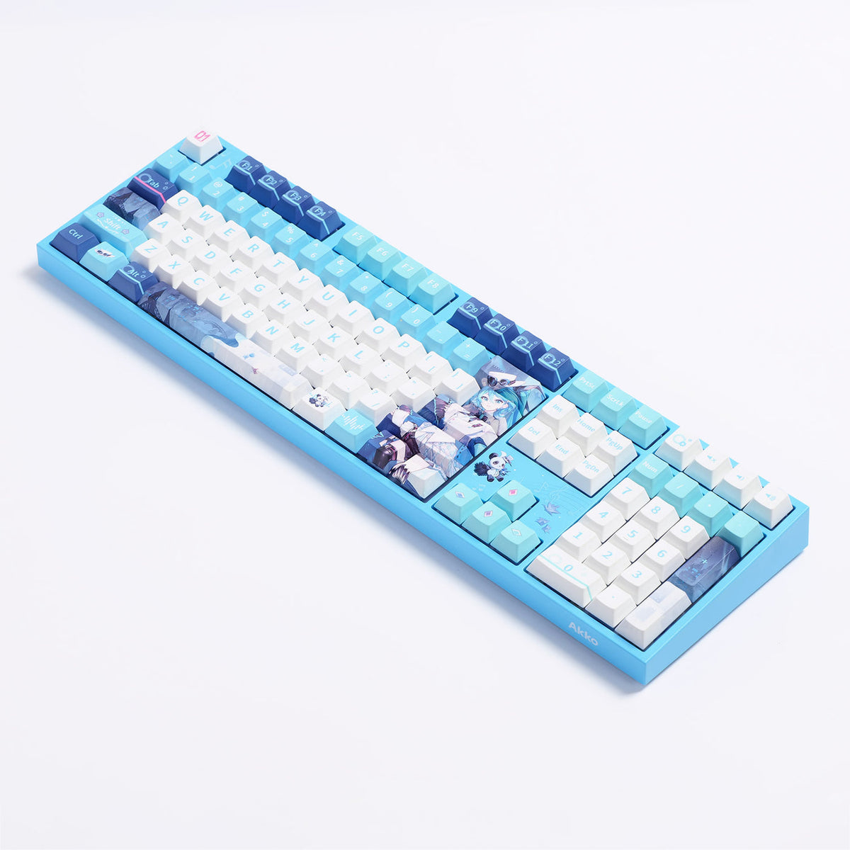 Akko Hatsune Miku With You 2025 5108 V5 Multi-Mode RGB Hot-Swappable Mechanical Keyboard