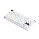 Akko Mineral 01 VIA Black on White Aluminum Curved Design Case Multi-Mode RGB Hot-Swappable Mechanical Keyboard