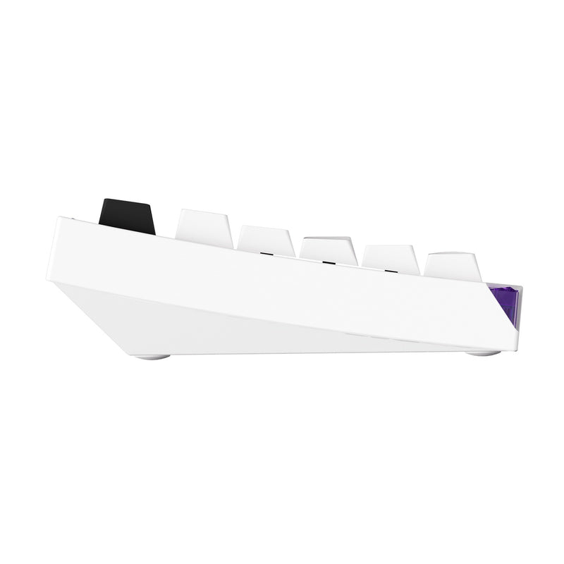 Akko Mineral 01 VIA Black on White Aluminum Curved Design Case Multi-Mode RGB Hot-Swappable Mechanical Keyboard