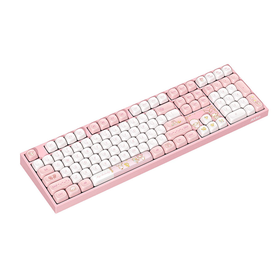 Akko My Melody 5108 V5 Multi-Mode RGB Hot-Swappable Mechanical Keyboard (Akko V3 Piano Pro)