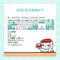 Akko Poco Family - Poco Bear Keycap Set MOG Profile 129 Keys