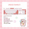 Akko Poco Family - Poco Piggy Keycap Set MOG Profile 138 Keys
