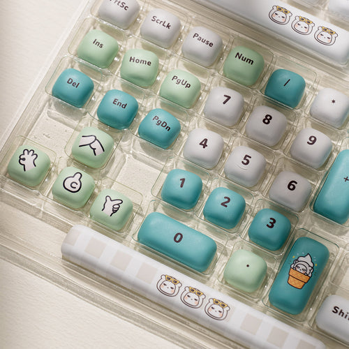 Akko Poco Family - Poco Bear Keycap Set MOG Profile 129 Keys