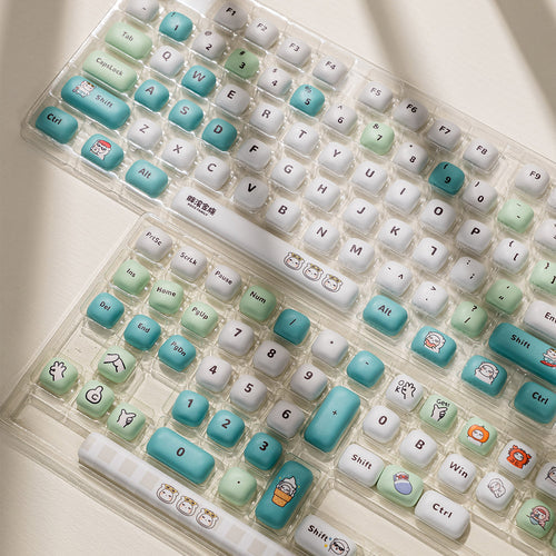 Akko Poco Family - Poco Bear Keycap Set MOG Profile 129 Keys