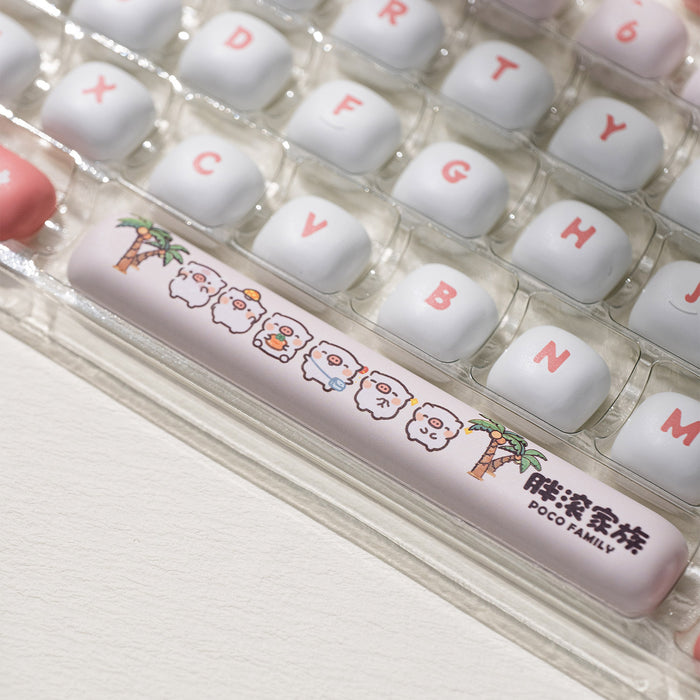 Akko Poco Family - Poco Piggy Keycap Set MOG Profile 138 Keys