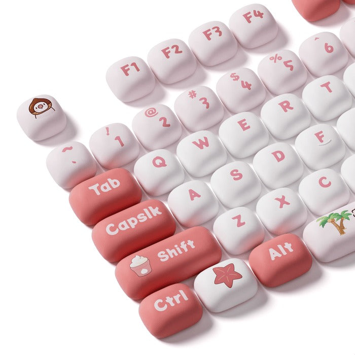 Akko Poco Family - Poco Piggy Keycap Set MOG Profile 138 Keys