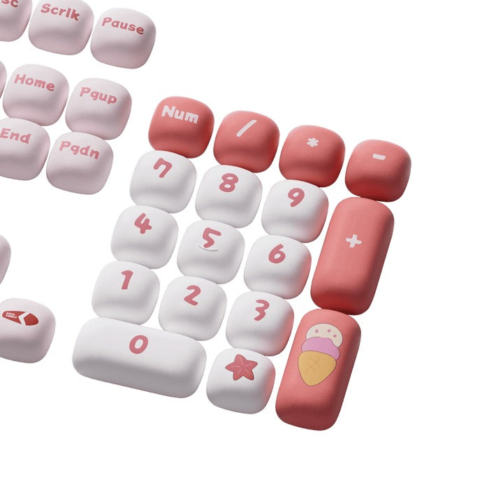 Akko Poco Family - Poco Piggy Keycap Set MOG Profile 138 Keys