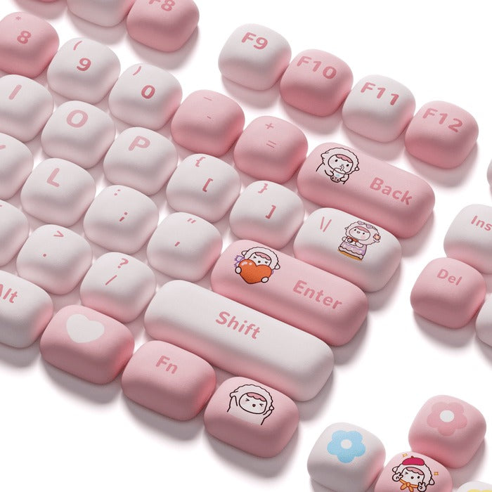 Akko Poco Family - Poco Lamb Keycap Set MOG Profile 129 Keys