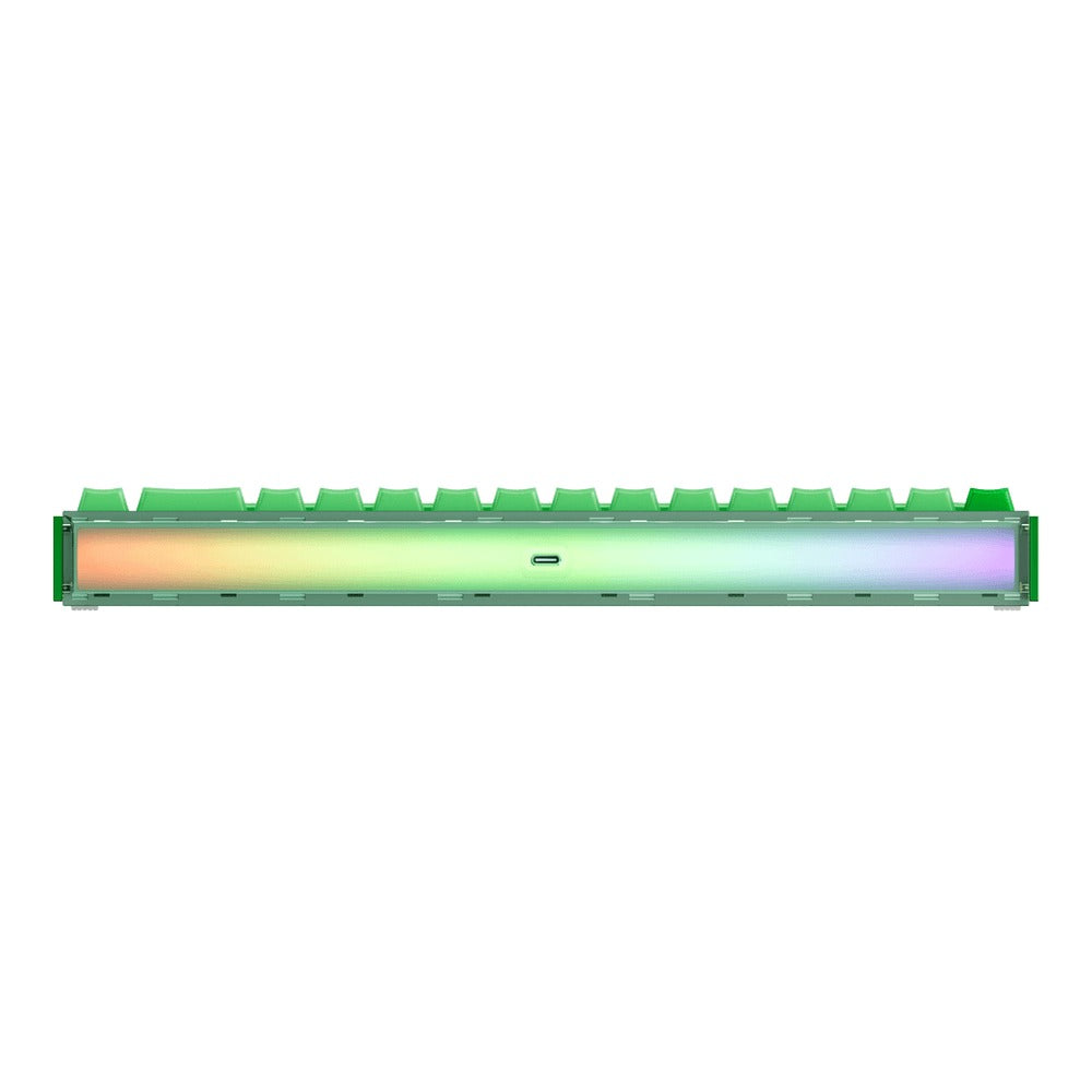 Akko Ray68 RGB Wired Mechanical Keyboard (Misty Green & White)